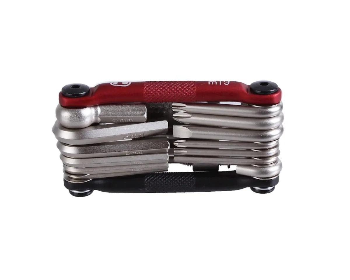 Crankbrothers Tools|Holiday Shopping|M19 Multi Tool (Black/Red)