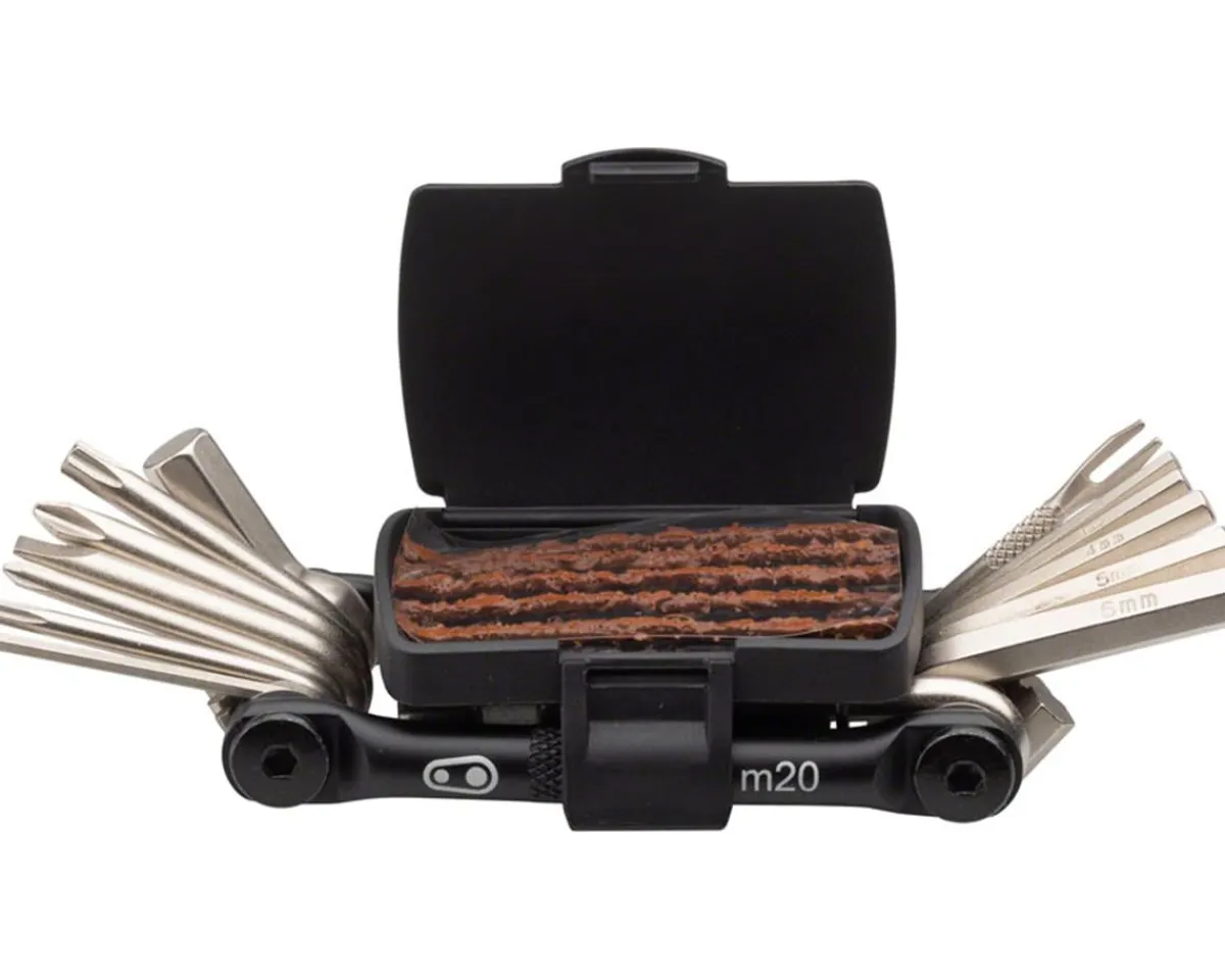 Crankbrothers Tools|Holiday Shopping|Multi Tool 20 (Black Midnight Edition)