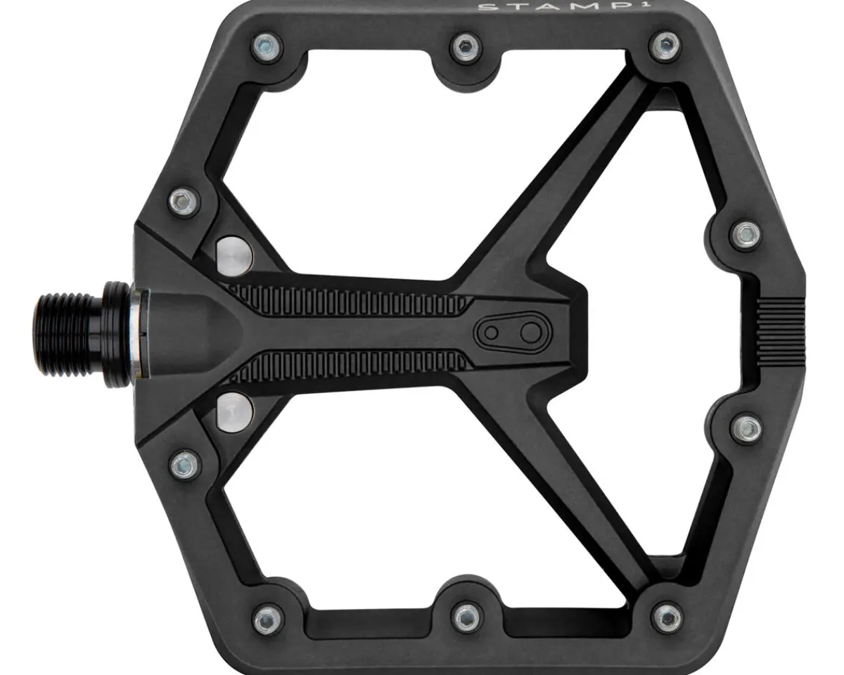 Crankbrothers Pedals & Cleats|Holiday Shopping|Stamp 1 Gen 2 Platform Pedals (Black) (L)