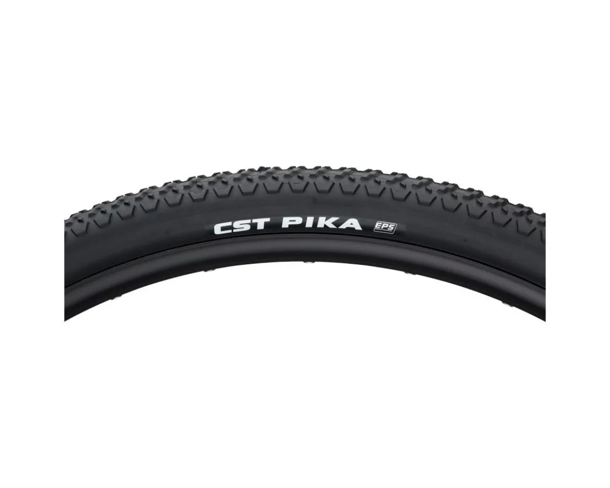 CST Tires|Pika Dual Compound Tire (Black) (700c) (42mm) (Wire) (Dual/EPS)
