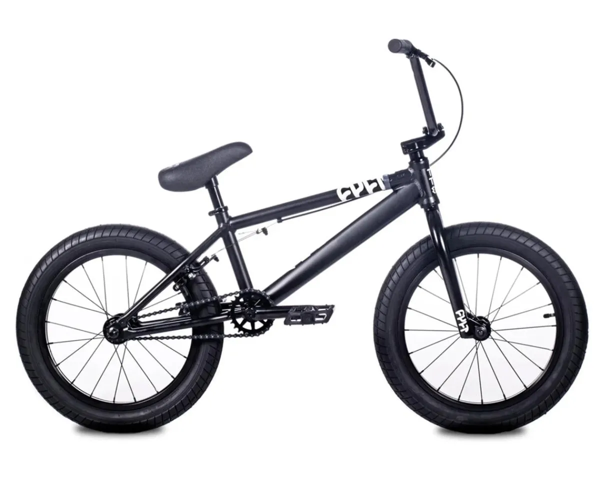Cult Kids Bikes|2027 Juvenile 18" BMX Bike (18" Toptube) (Black)