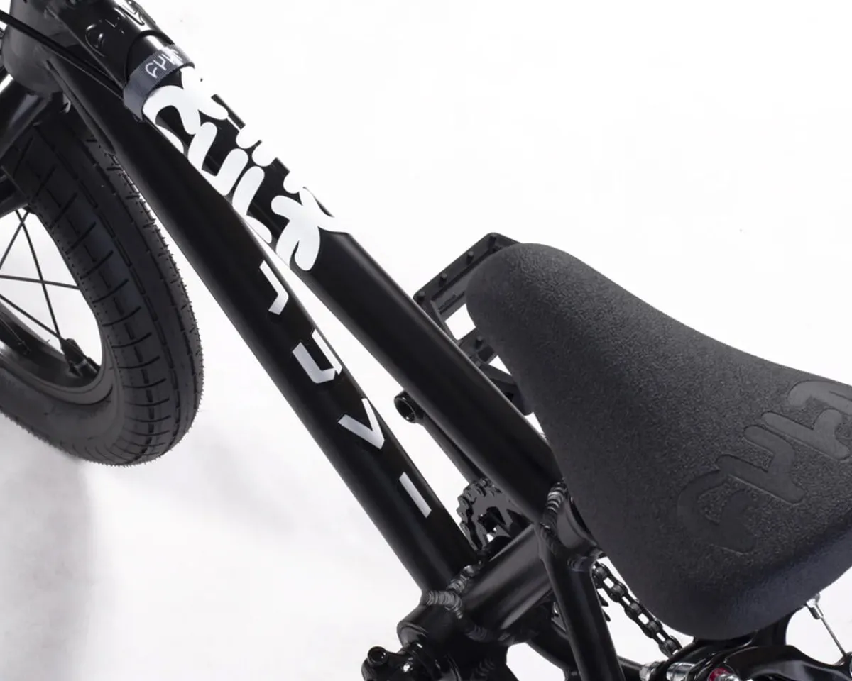 Cult Kids Bikes|2027 Juvenile 14" BMX Bike (14.5" Toptube) (Black)