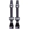 CushCore Tubeless Tire Tools|Tubeless Accessories|Air Valve Tubeless Valve Set (Titanium) (44mm)