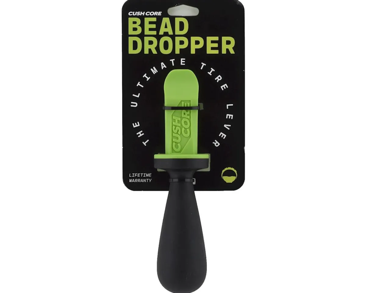 CushCore Tire & Tube Accessories|Tubeless Accessories|Bead Dropper Tire Lever (Green)