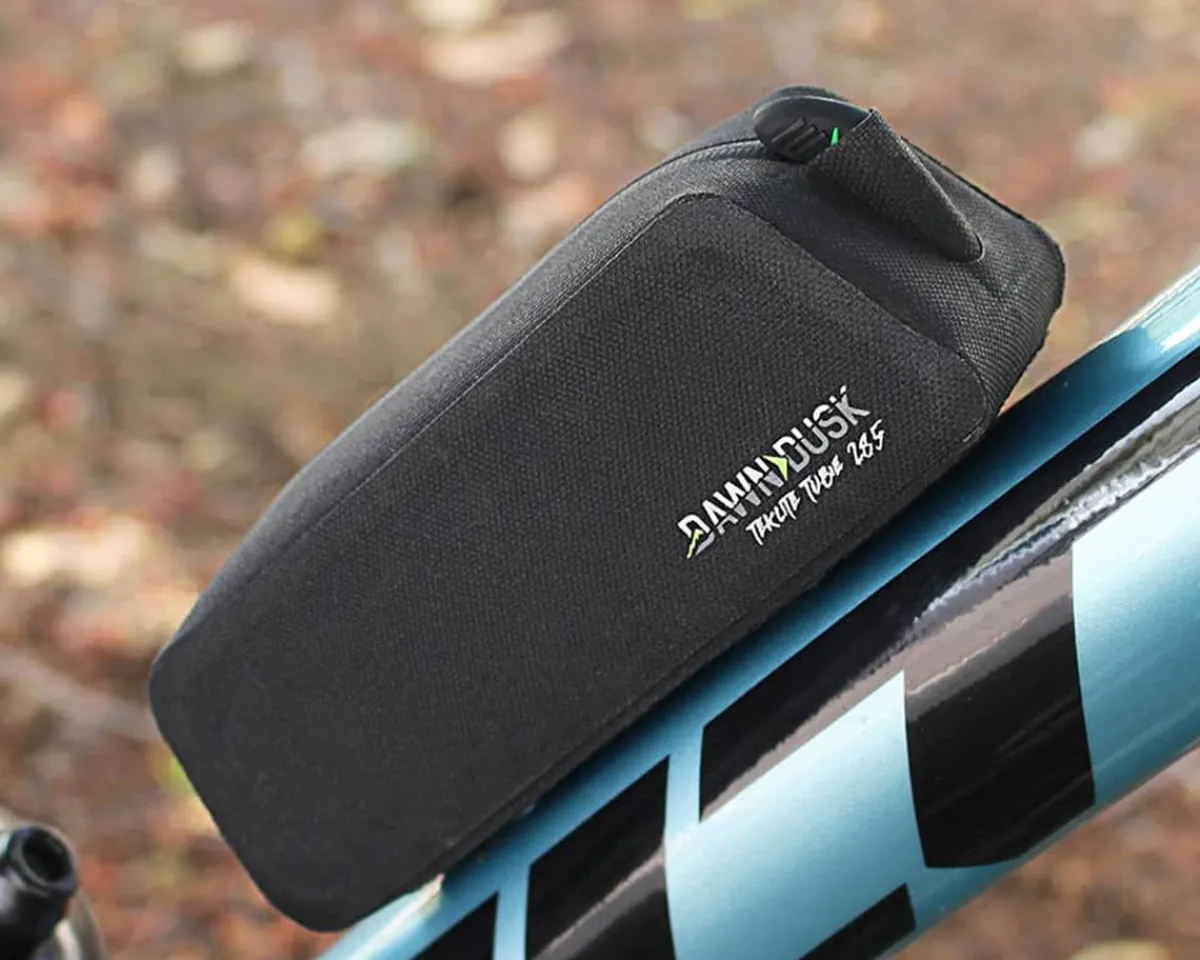 Dawn to Dusk Bags & Packs|Teklite Tubie 285 Top Tube Bag (Black) (0.29L)