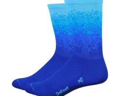 DeFeet Clothing Accessories|Shoes, Socks, & Footwear|Aireator 6" Ombre Sock (Royal/Neptune/Carolina) (M)