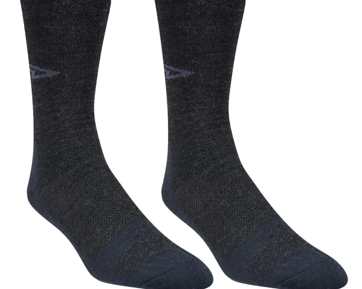 DeFeet Clothing Accessories|Shoes, Socks, & Footwear|Wooleator 5" D-Logo Sock (Charcoal Grey) (M)