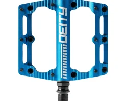 Deity Pedals & Cleats|Black Kat Pedals (Blue) (9/16")