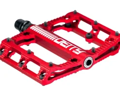 Deity Pedals & Cleats|Black Kat Pedals (Red) (9/16")