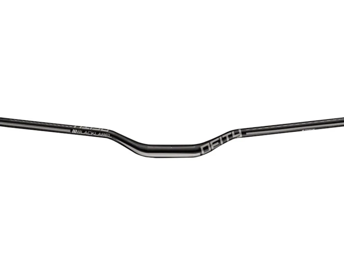 Deity Handlebars|Blacklabel 800 Handlebar (Stealth) (31.8mm) (38mm Rise) (800mm) (5/9° Sweep)