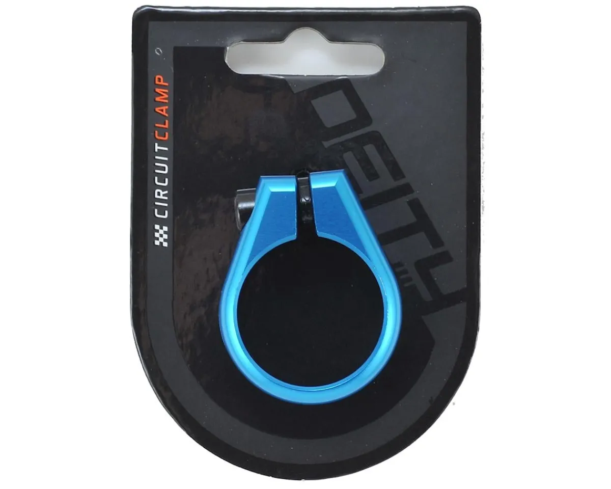 Deity Seatposts & Clamps|Holiday Shopping|Circuit Seatpost Clamp (Blue) (31.8mm)