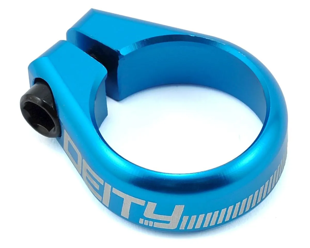 Deity Seatposts & Clamps|Holiday Shopping|Circuit Seatpost Clamp (Blue) (31.8mm)
