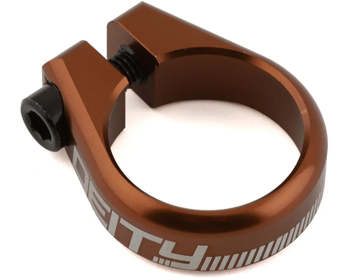 Deity Seatposts & Clamps|Circuit Seatpost Clamp (Bronze) (31.8mm)