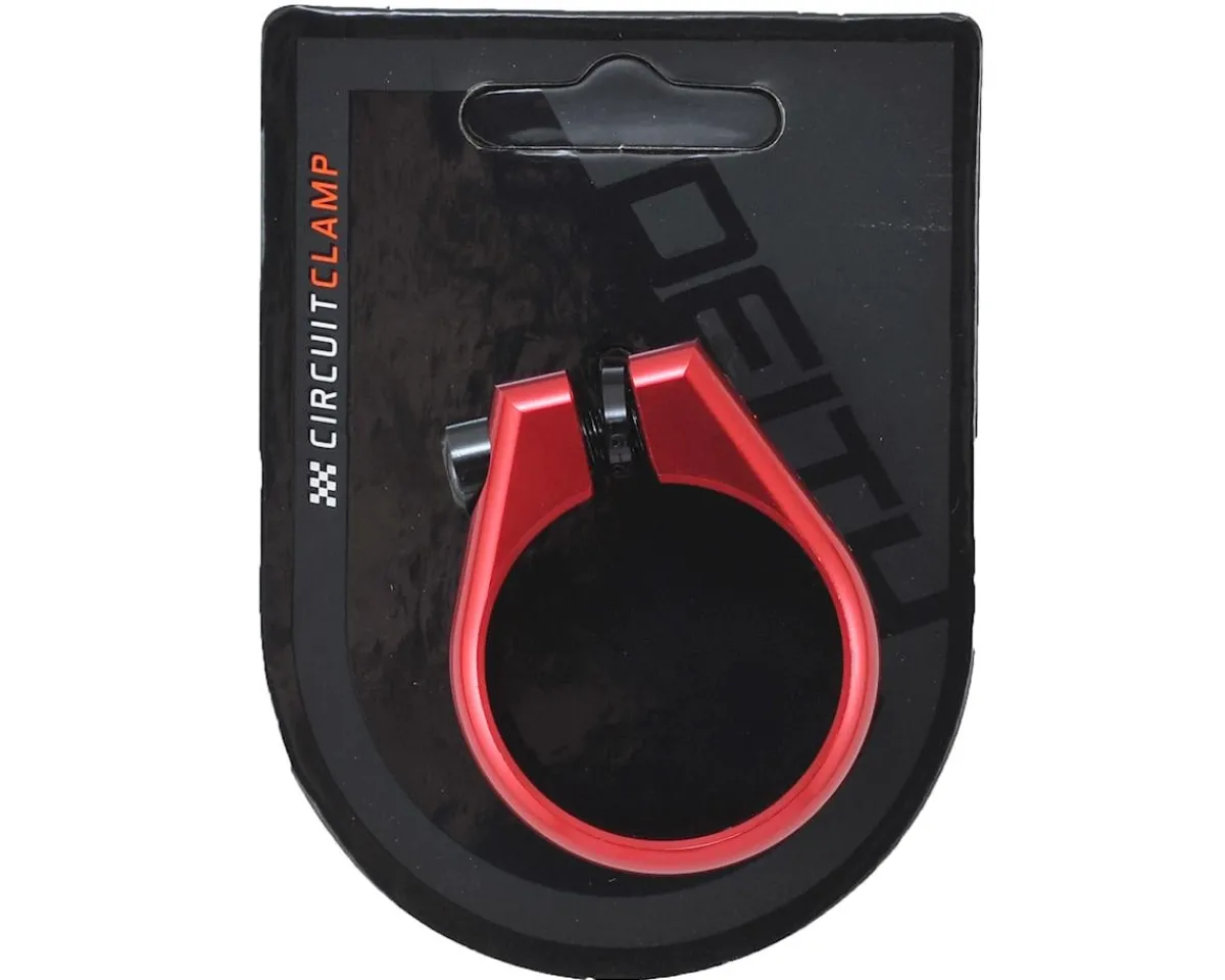 Deity Seatposts & Clamps|Circuit Seatpost Clamp (Red) (31.8mm)
