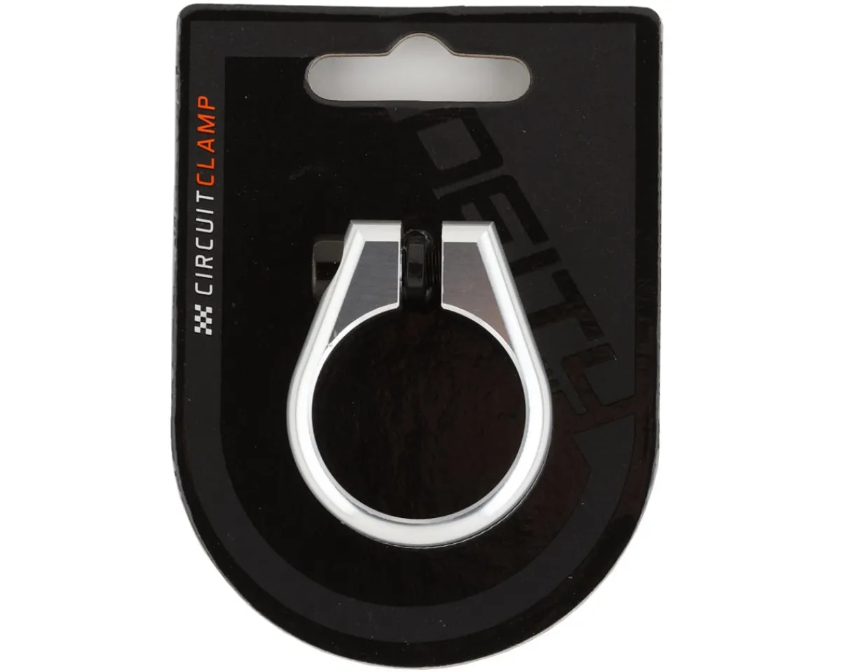 Deity Seatposts & Clamps|Circuit Seatpost Clamp (Silver) (31.8mm)