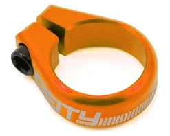 Deity Seatposts & Clamps|Circuit Seatpost Clamp (Orange) (31.8mm)