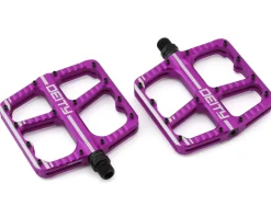 Deity Pedals & Cleats|Flat Trak Pedals (Purple)