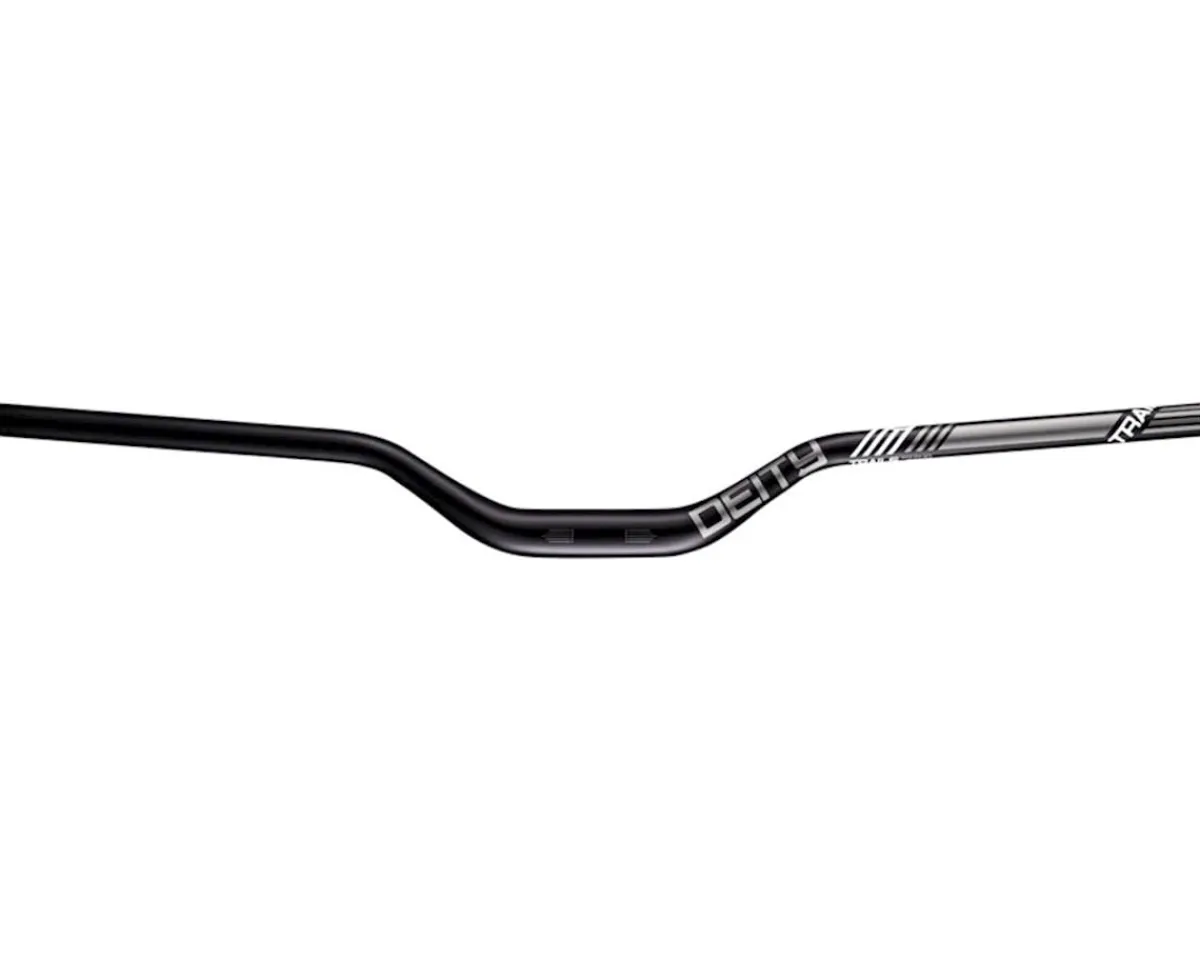 Deity Handlebars|Highside 760 Riser Handlebar (Black/Stealth) (31.8mm) (50mm Rise) (760mm) (5/9° Sweep)