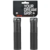 Deity Grips & Handlebar Tape|Knuckleduster Lock-On Grips (Stealth) (132mm)