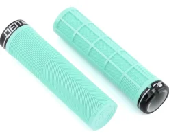 Deity Grips & Handlebar Tape|Knuckleduster Lock-On Grips (Mint) (132mm)