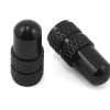 Deity Wheels & Parts|Tire & Tube Accessories|Presta Valve Caps (Black) (Pair)