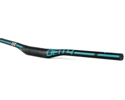 Deity Handlebars|Skywire Carbon Riser Handlebar (Turquoise) (35mm) (15mm Rise) (800mm) (5/9° Sweep)