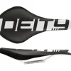 Deity Saddles & Seats|Speedtrap Mountain Bike Saddle (White) (Chromoly Rails) (140mm)