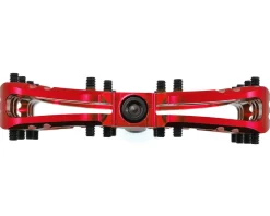 Deity Pedals & Cleats|TMAC Pedals (Red Anodized) (9/16")