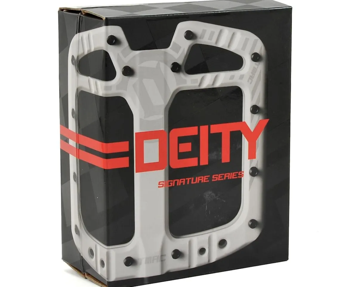 Deity Pedals & Cleats|TMAC Pedals (Red Anodized) (9/16")