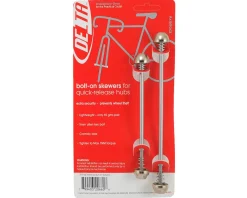 Delta Wheels & Parts|Holiday Shopping|Axle Rodz Locking Skewer Set (Silver)
