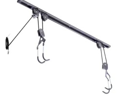 Delta Vehicle Bike Racks|Holiday Shopping|Ceiling Hoist Pro Bike Storage Rack (Black) (1 Bike) (w/ Straps)