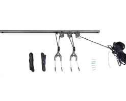 Delta Vehicle Bike Racks|Holiday Shopping|Ceiling Hoist Pro Bike Storage Rack (Black) (1 Bike) (w/ Straps)
