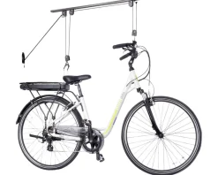 Delta Vehicle Bike Racks|Holiday Shopping|Ceiling Hoist Pro Bike Storage Rack (Black) (1 Bike) (w/ Straps)