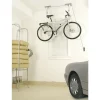 Delta Vehicle Bike Racks|Deluxe Bike Ceiling Hoist Storage Rack (Silver) (1 Bike) (w/ Kayak/Canoe Strapping)