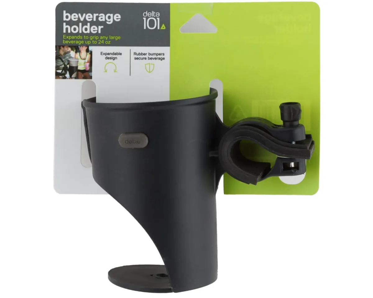 Delta Bottle Cages & Mounts|Grand Beverage Holder (Black)