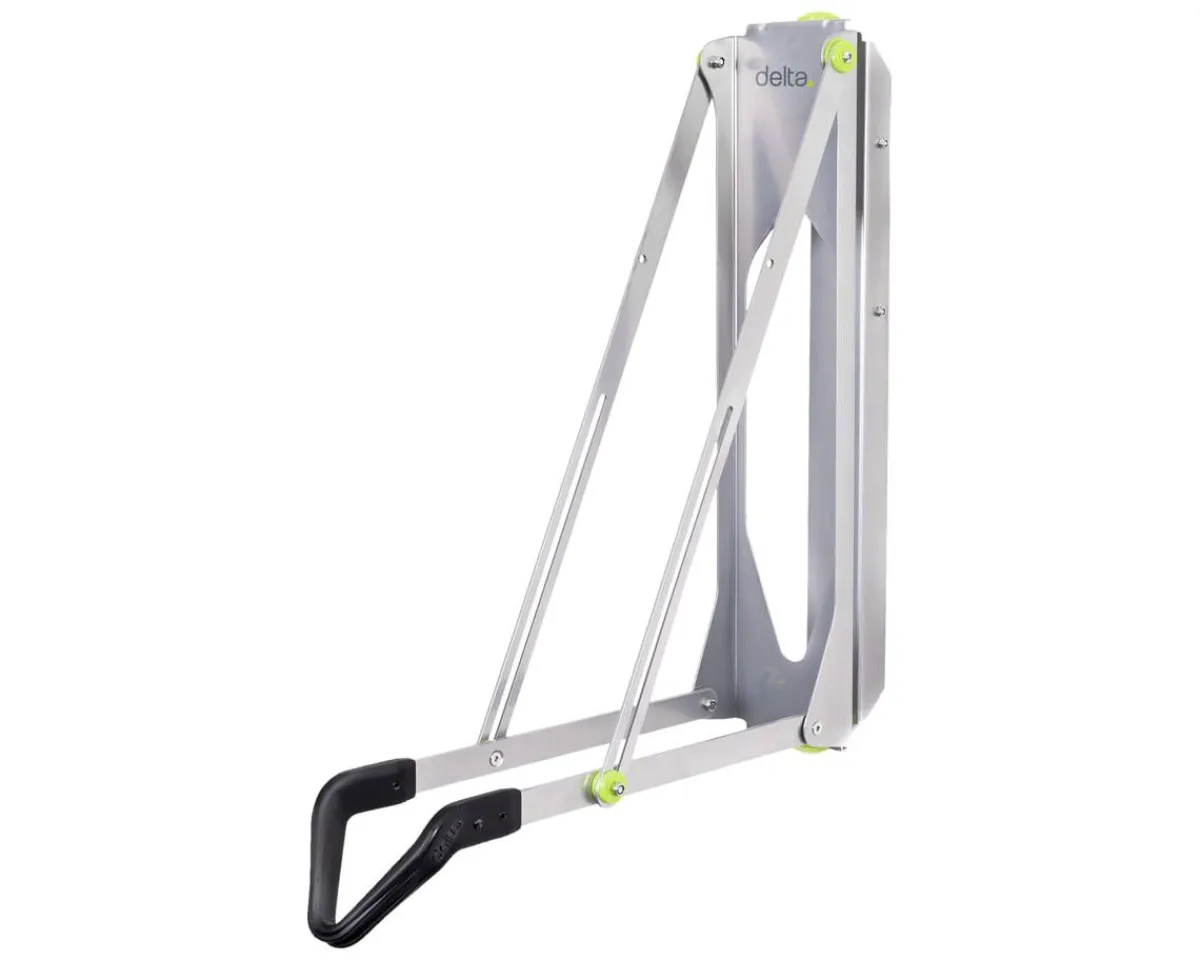 Delta Vehicle Bike Racks|Pivot Wall Storage Bike Rack (Silver) (w/ Wheel Tray) (1 Bike)