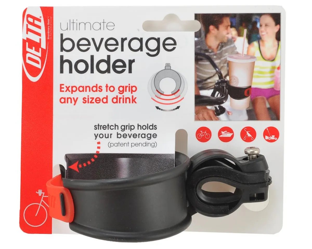 Delta Bottle Cages & Mounts|Ultimate Beverage Holder (Black)