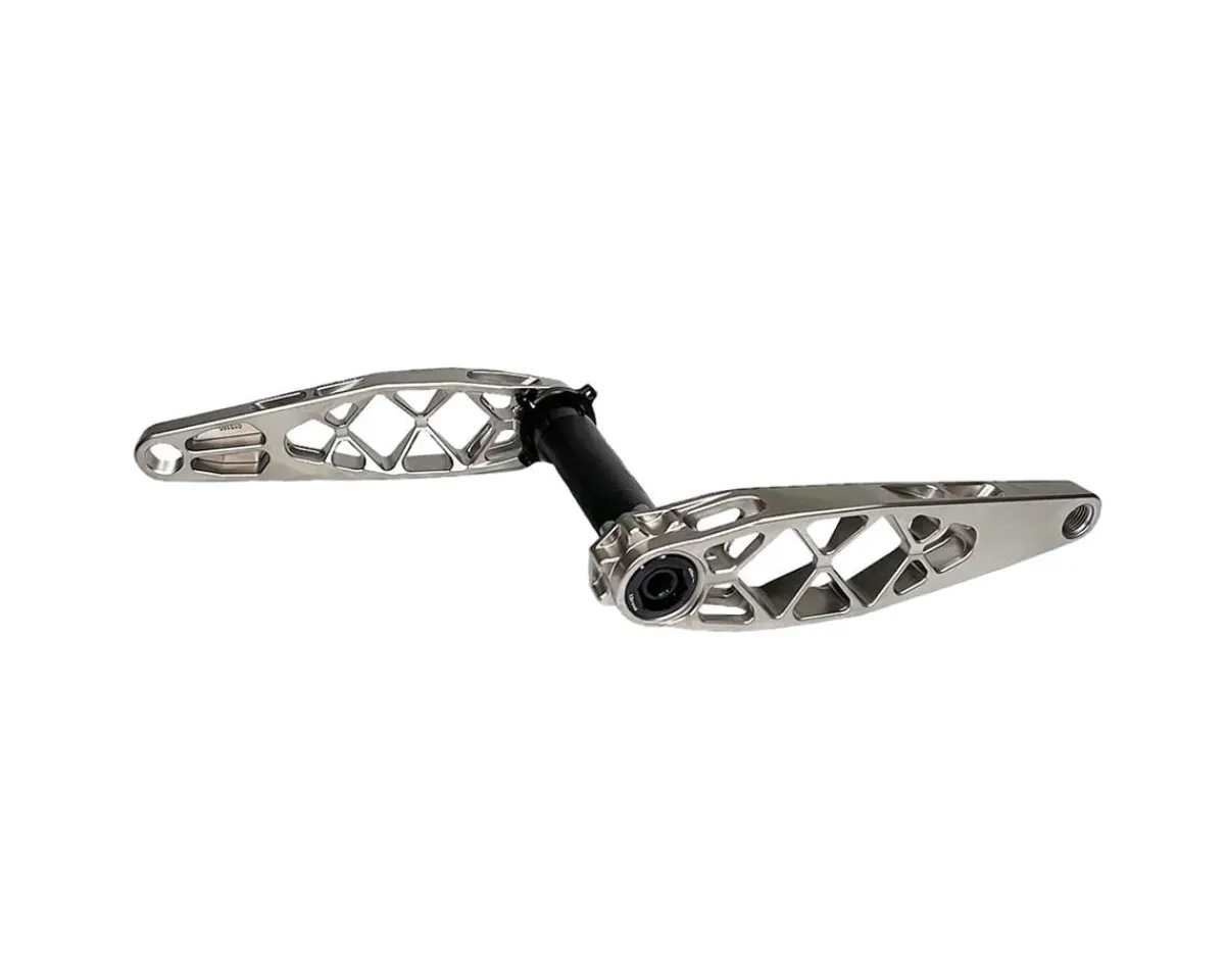 5Dev Cranksets & Parts|Titanium Cranks (Raw) (165mm) (30mm)