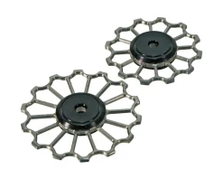 5Dev Replacement Parts|Derailleurs & Parts|Titanium Derailleur Jockey Wheels (SRAM AXS E1/2024+) (RED/Force/Rival)