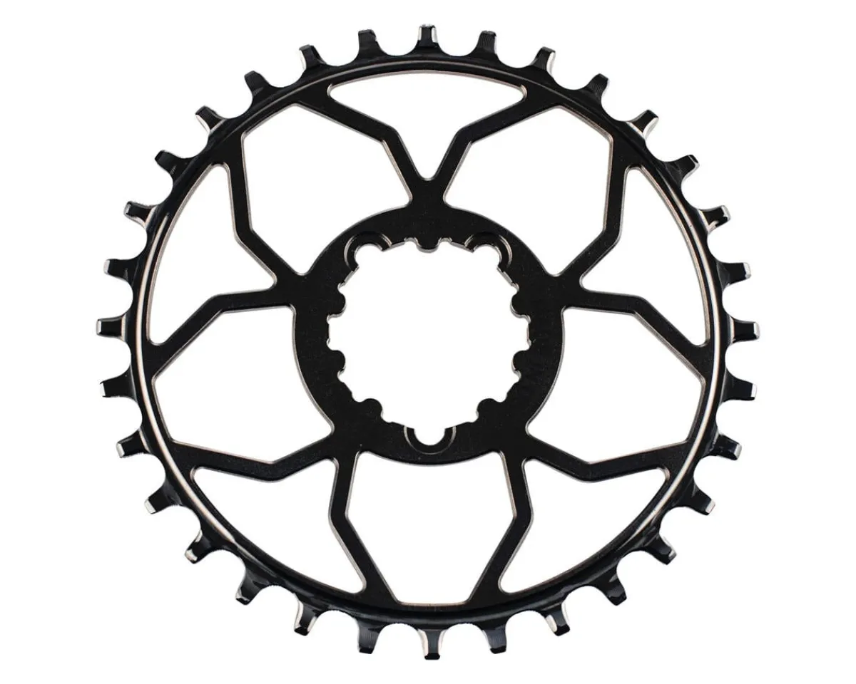 5Dev Chainrings & Accessories|T-Type 3-Bolt Chainring (Black) (3mm Offset) (30T)