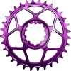 5Dev Chainrings & Accessories|T-Type 3-Bolt Chainring (Purple) (3mm Offset) (30T)