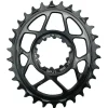5Dev Chainrings & Accessories|T-Type Oval 3-Bolt Chainring (Black) (3mm Offset) (30T)