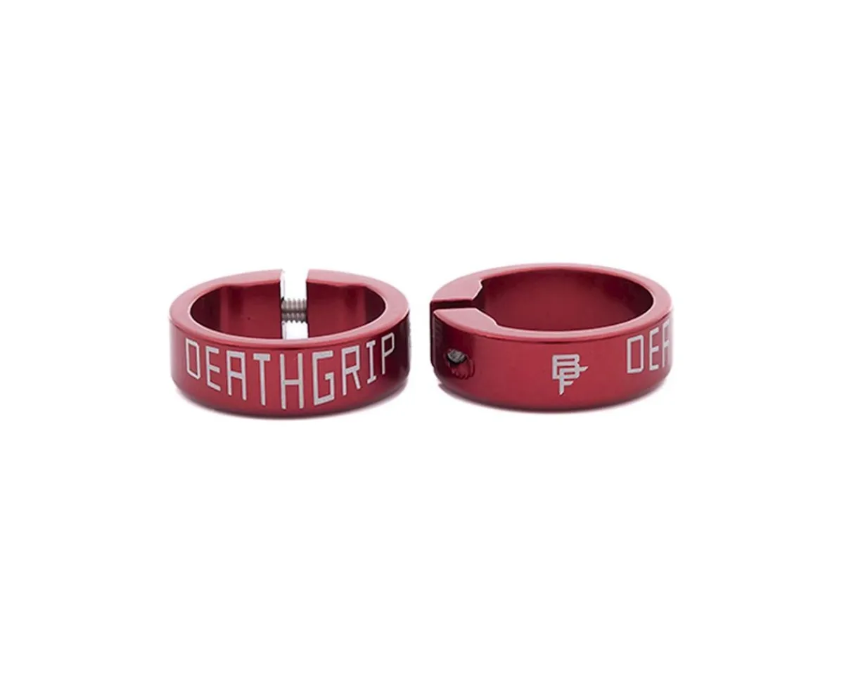 DMR Grips & Handlebar Tape|DeathGrip Collar Clamps (Red)