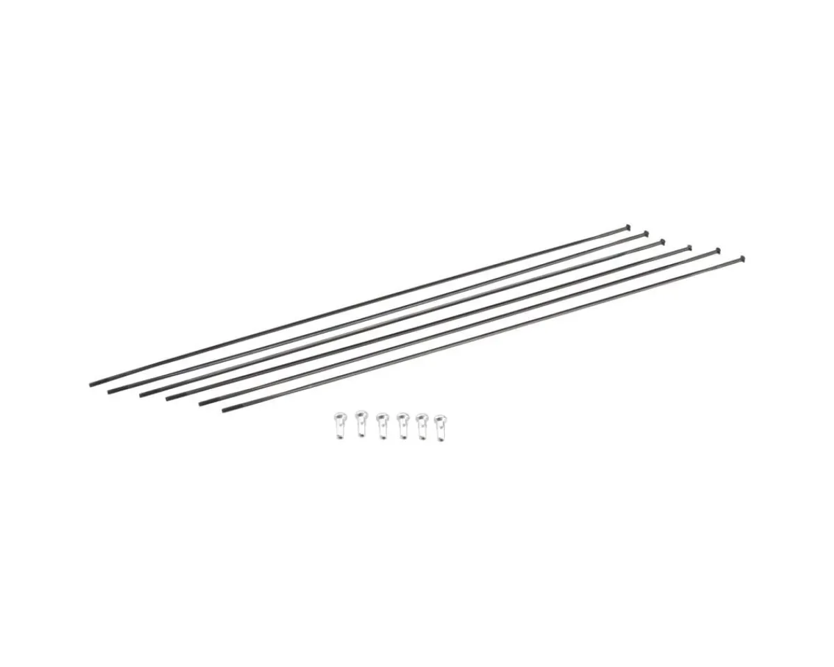 DT Swiss Wheels & Parts|ARC 1100 DiCut 48 Spoke Kit (Black) (Front and Rear)