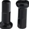 DT Swiss Wheels & Parts|Brass Spoke Nipples (Black) (2.34 x 12mm) (Box of 100)