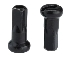 DT Swiss Wheels & Parts|Brass Spoke Nipples (Black) (2.34 x 14.5mm) (Box of 100)