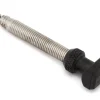 DT Swiss Tubeless Tire Tools|Tubeless Accessories|Brass Tubeless Valves (Black) (Single) (Road Narrow Base) (40mm)