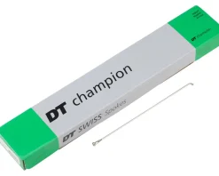 DT Swiss Wheels & Parts|Champion 2.0 Blank Spokes (Silver) (Straight Pull) (315mm) (Threadless) (Box of 100)