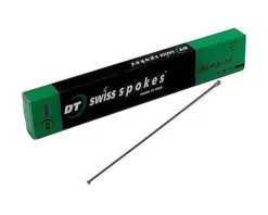 DT Swiss Wheels & Parts|Champion Spokes (Black) (Straight Pull) (2.0/14G) (Box of 20) (280mm)