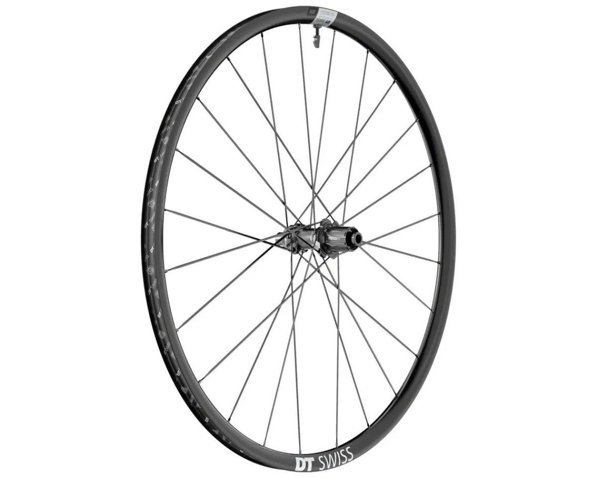 DT Swiss Wheels & Parts|E 1800 Spline 23 Disc Road Wheel (Black) (Shimano HG 11/12) (Rear) (700c) (Centerlock) (Tubeless)